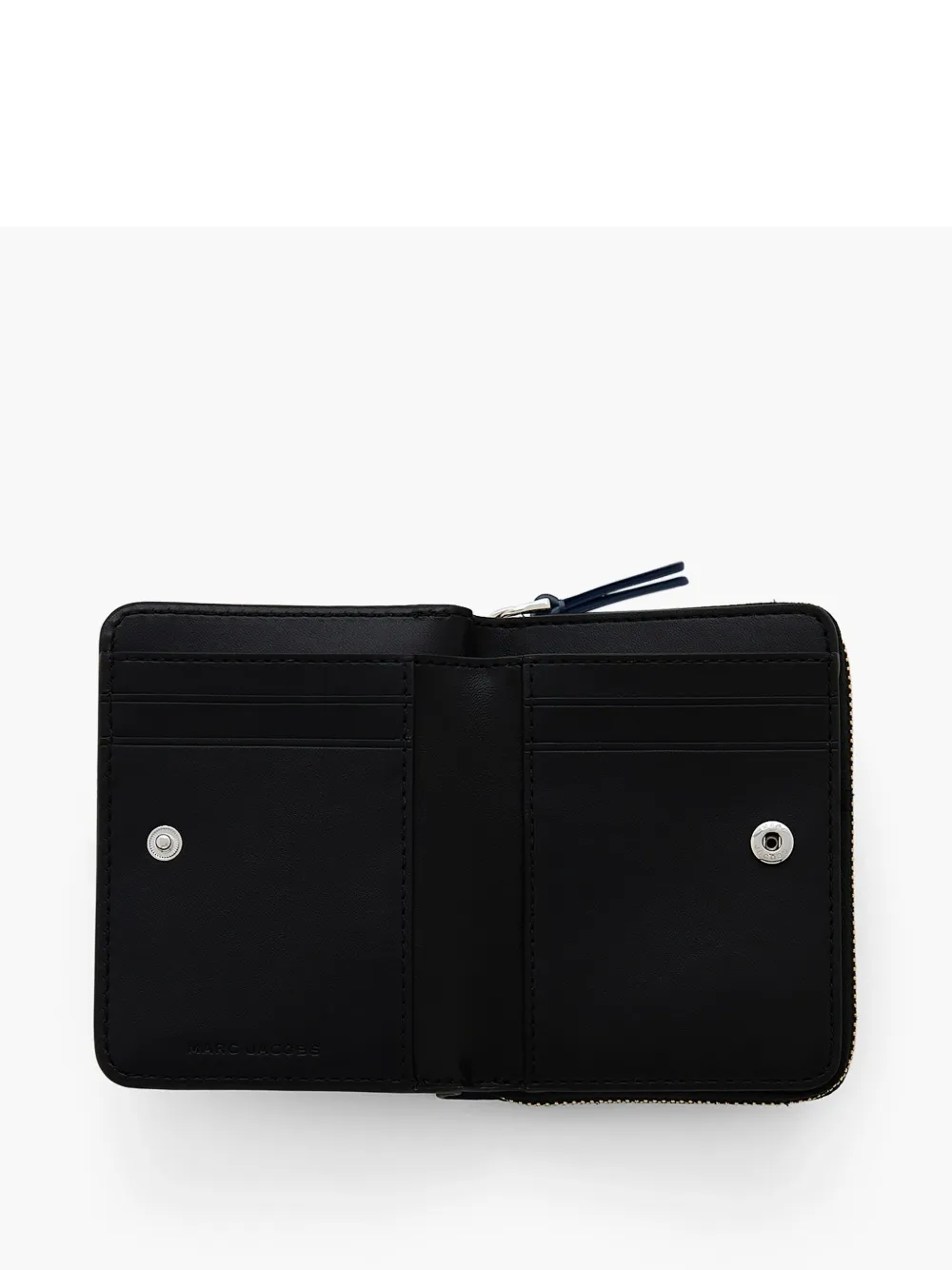 Marc Jacobs Mini The Leather Wallet In Blue