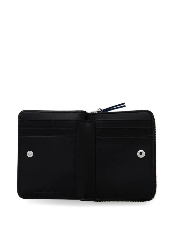 Marc Jacobs ザ レザー ミニ 財布 | ブルー | FARFETCH JP
