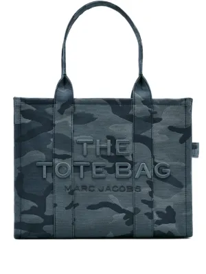 Marc Jacobs The Large Camo Jacquard Tote Bag | Green | FARFETCH
