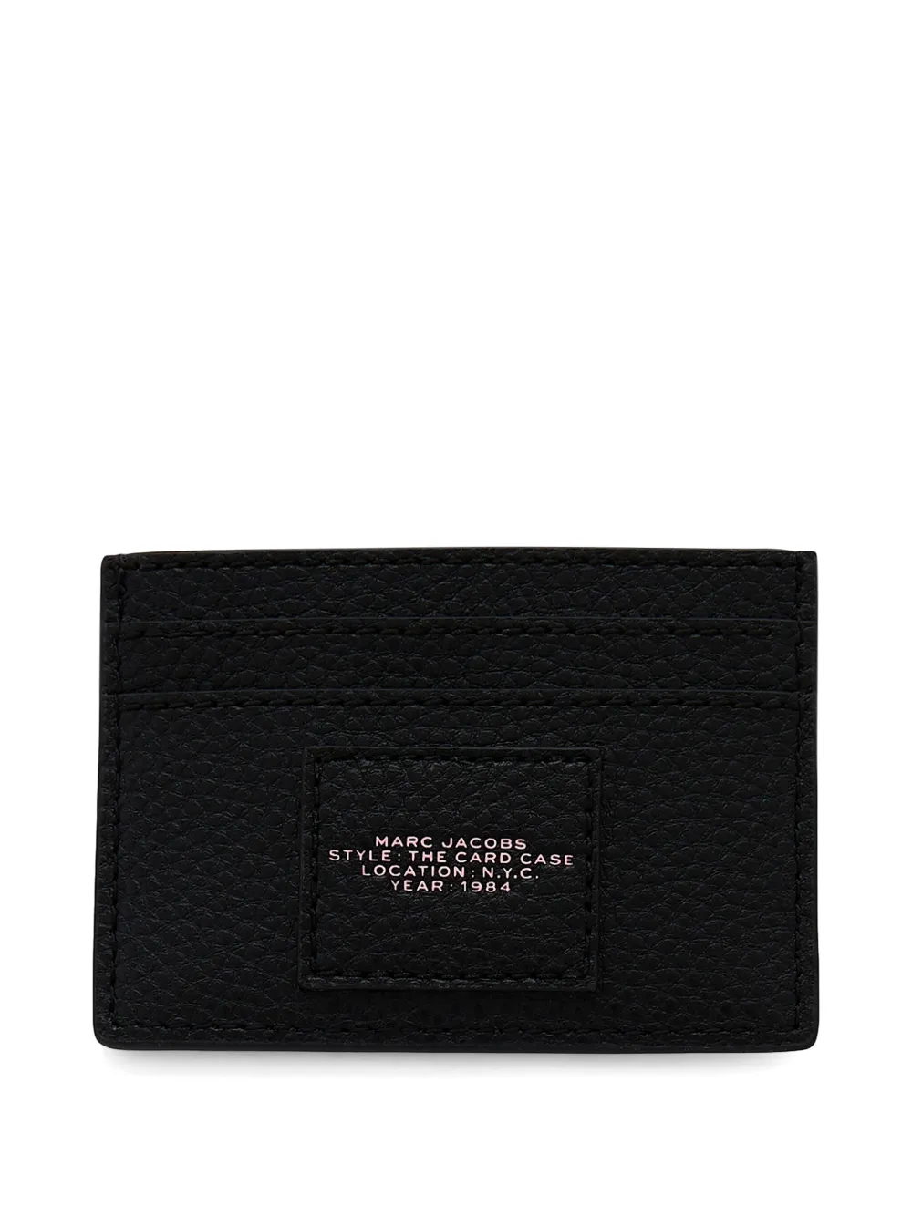 Marc Jacobs The Sticker Patch pasjeshouder - Zwart