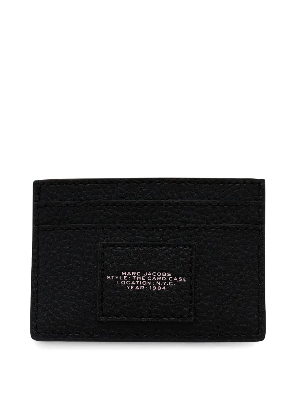 Marc Jacobs ザ ステッカー パッチ カードケース | ブラック