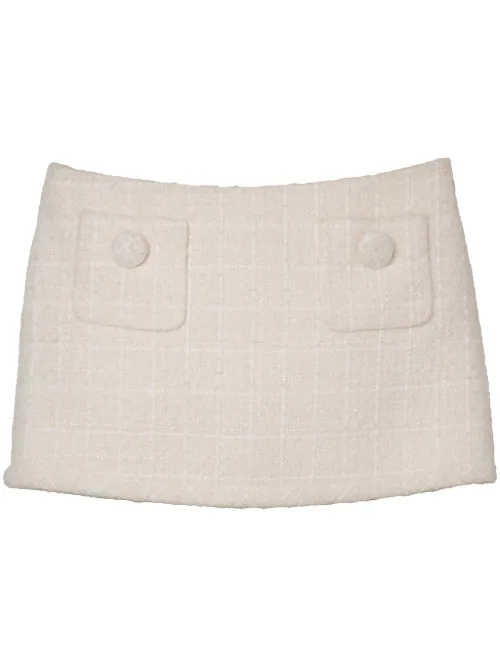 Minijupe en tweed - Marc Jacobs - Modalova