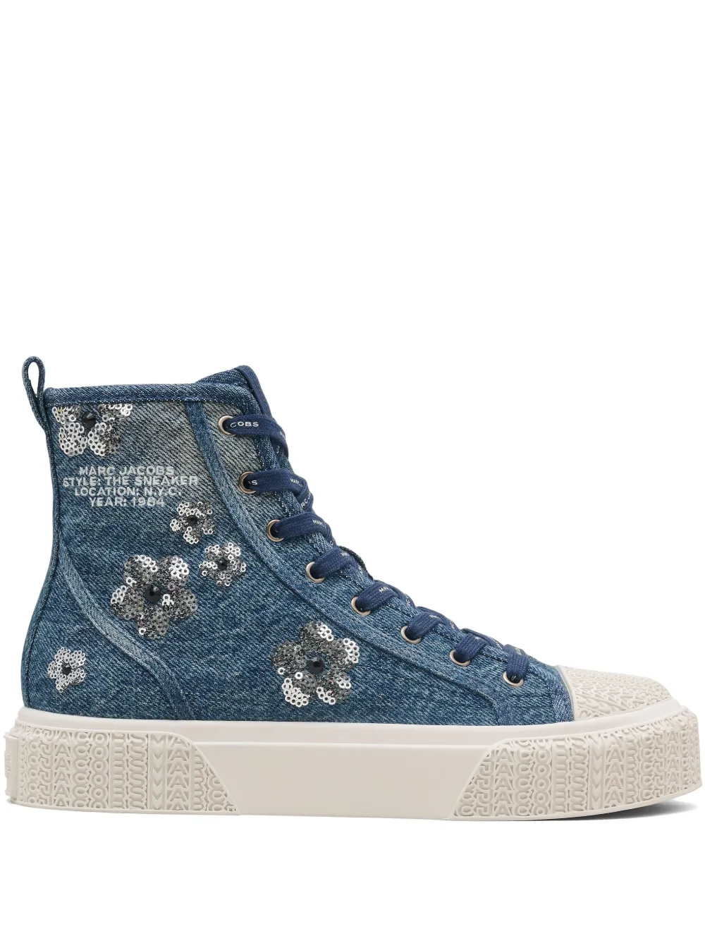 Marc Jacobs high-top sneakers Blue