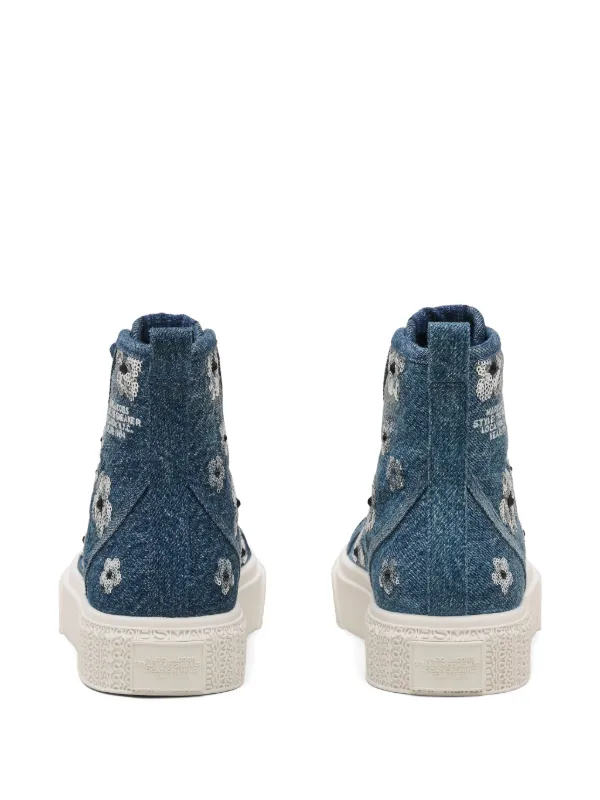 Marc Jacobs ハイカット スニーカー | ブルー | FARFETCH JP