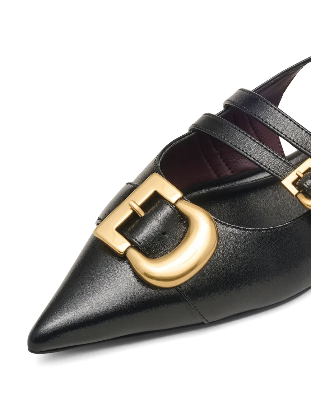 [MARC JACOBS]ドールシューズ スリングバックフラット Marc Jacobs Doll スリングバック フラットシューズ | ブラック