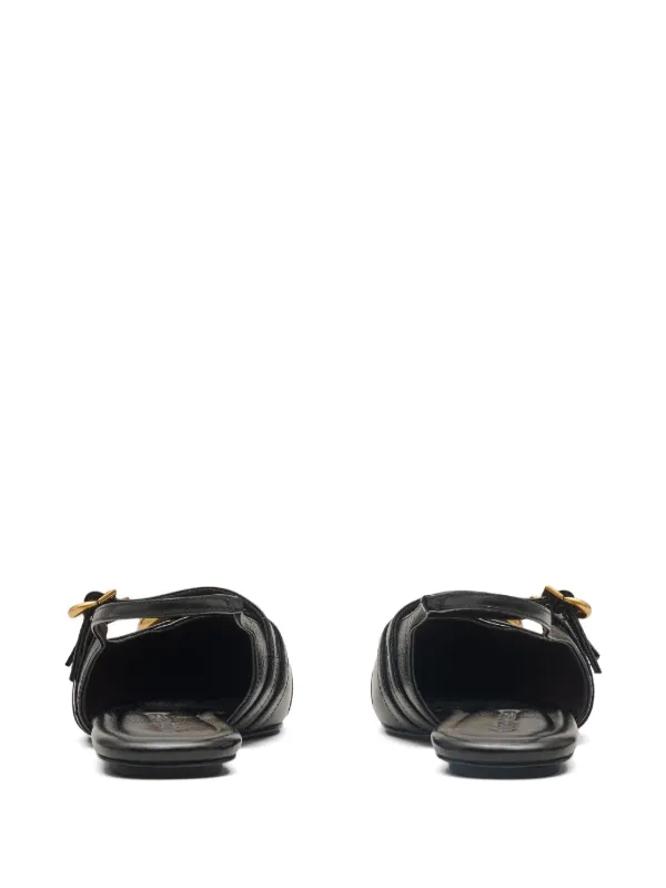 [MARC JACOBS]ドールシューズ スリングバックフラット Marc Jacobs Doll スリングバック フラットシューズ | ブラック