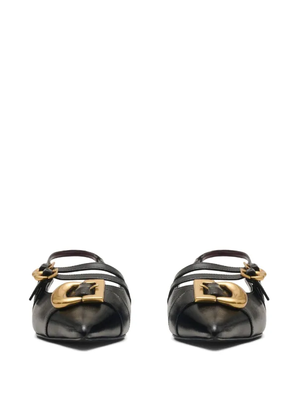 Marc Jacobs Doll Slingback Ballerinas Black FARFETCH