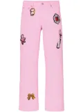 Marc Jacobs The Runway Charm Straight jeans - Pink