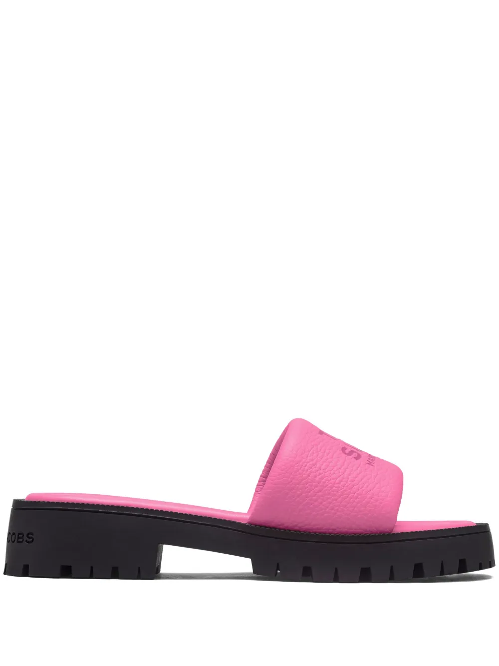 Marc Jacobs Slippers met chunky zool Roze