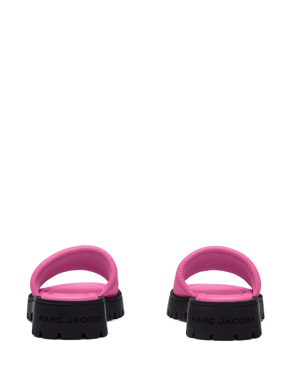 Marc Jacobs Slippers met chunky zool Roze