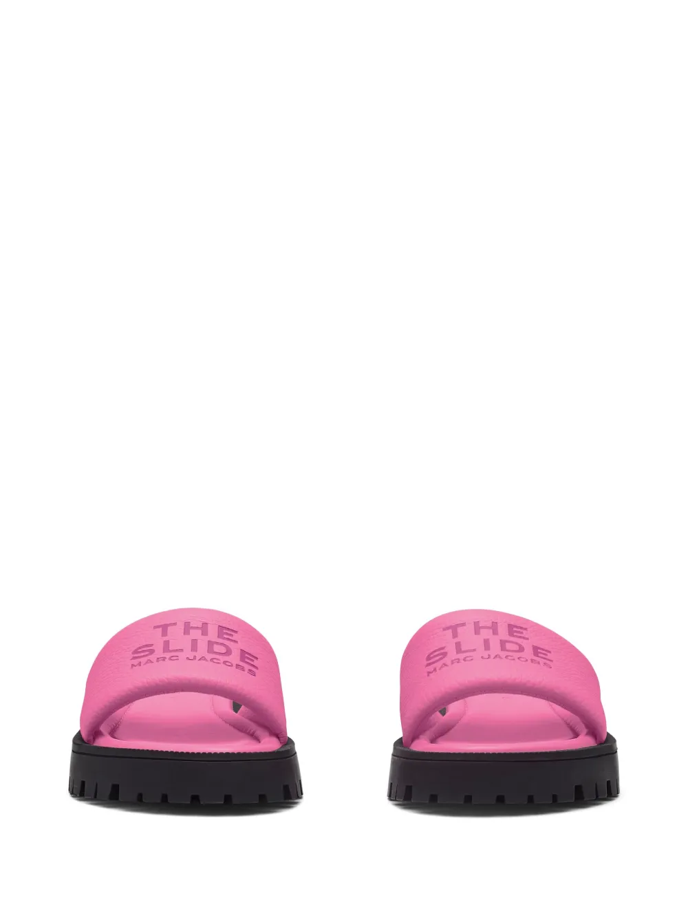 Marc Jacobs Slippers met chunky zool Roze