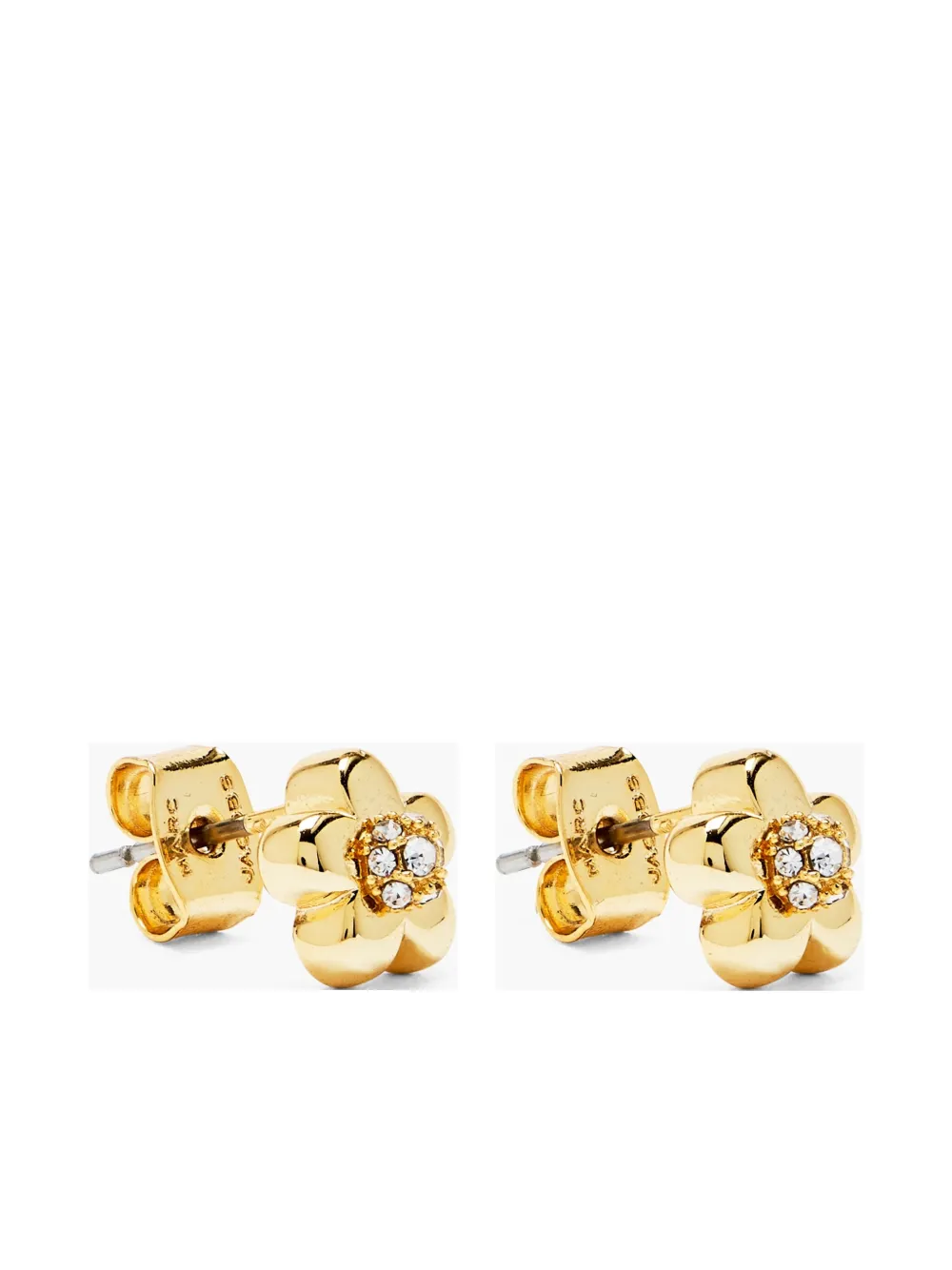 Marc Jacobs Daisy Earrings In Gold