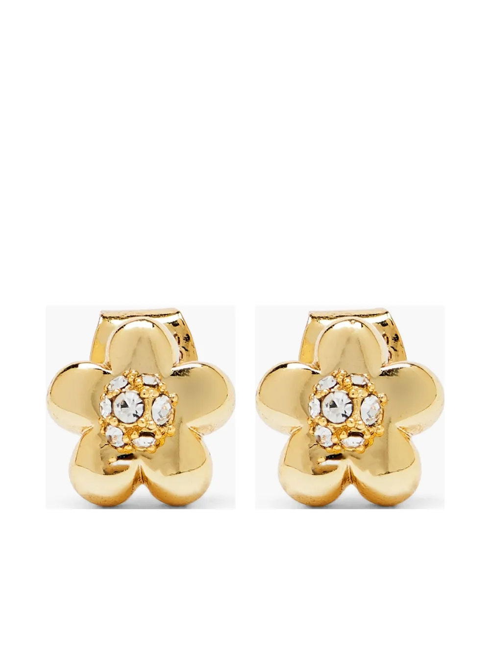 Marc Jacobs Daisy Earrings In Gold