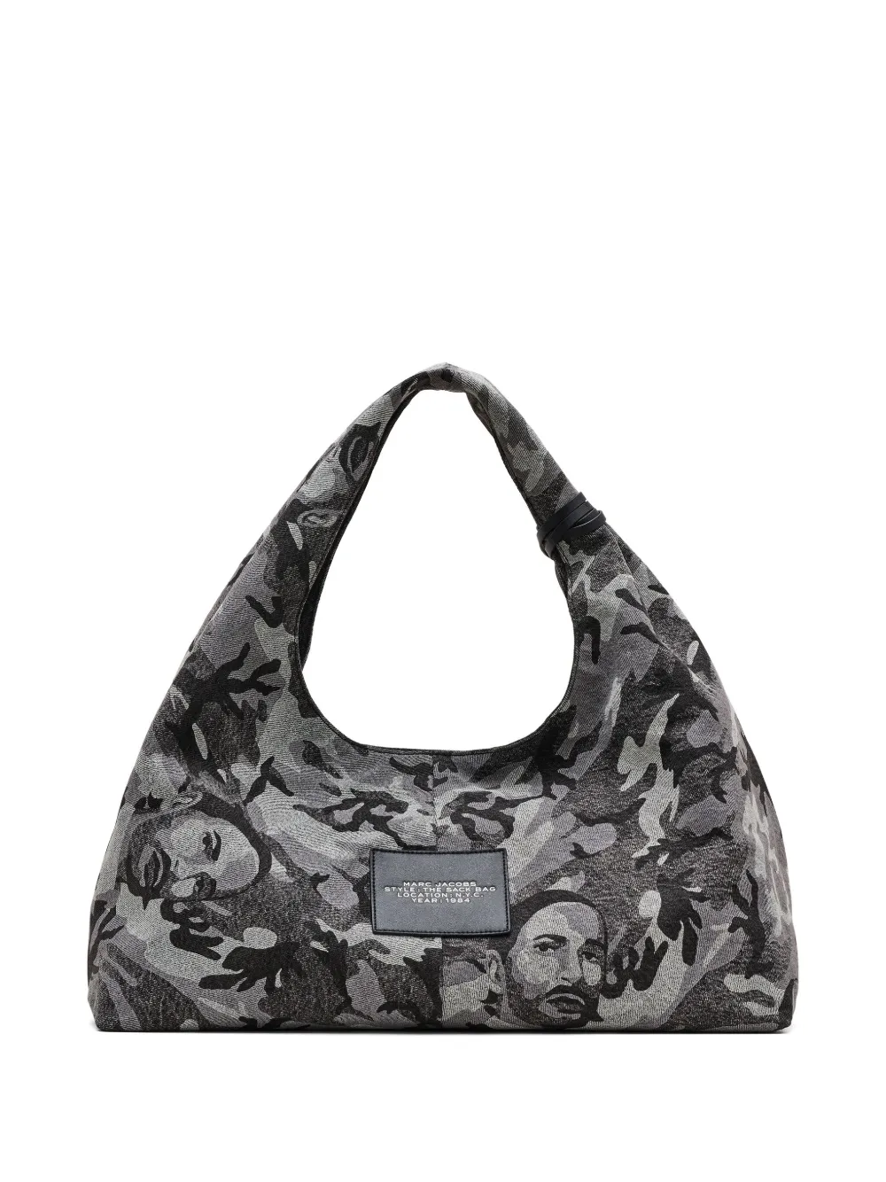 Marc Jacobs The Marc Camo Sack tas Grijs
