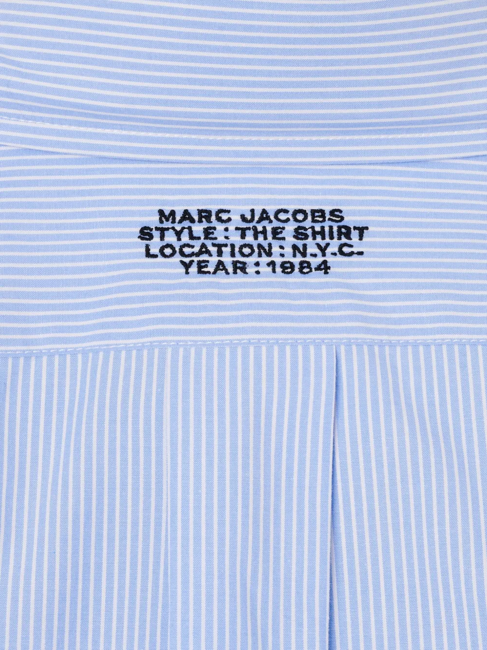 MARC BY MARC JACOBS - MARC JACOBS  コクーンシルエット　ストライプ スタンドカラーシャツ MARC BY MARC JACOBS - MARC JACOBS コクーンシルエット