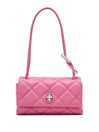 マークジェイコブス　THE MINI SLING　ショルダーバッグ　ピンク Marc Jacobs ザ キルテッド ミニ デュアル ショルダーバッグ | ピンク