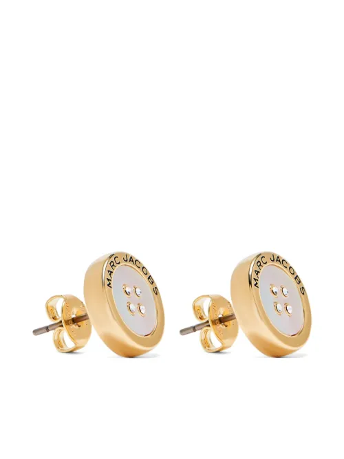 Boucles d'oreilles Button - Marc Jacobs - Modalova