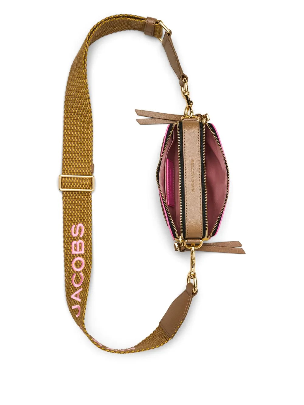 Marc Jacobs The Snapshot Crossbody Bag In Pink