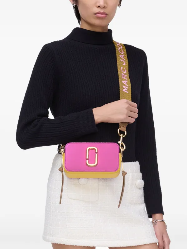 Marc Jacobs The Snapshot Crossbody Bag | Pink | FARFETCH