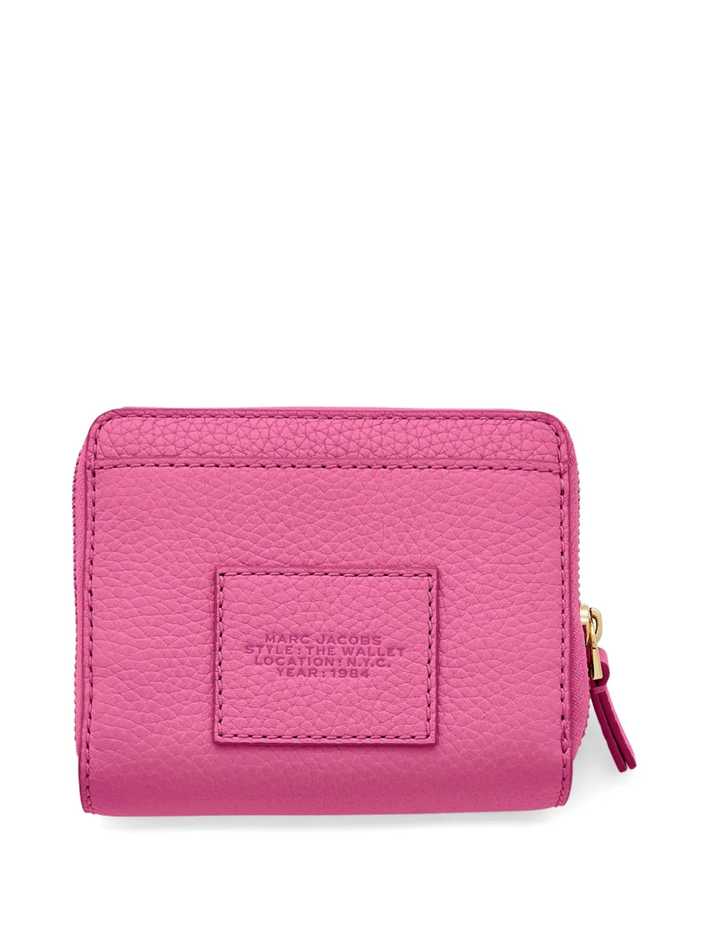 Marc Jacobs Kleine The Leather portemonnee - Roze