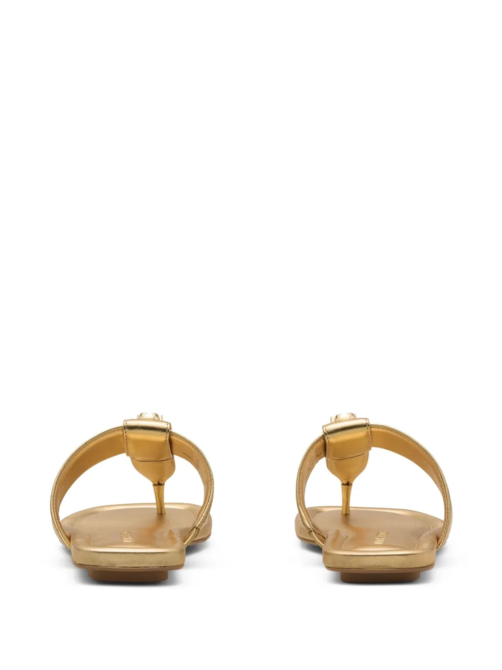 Marc Jacobs The Dual T sandals Gold