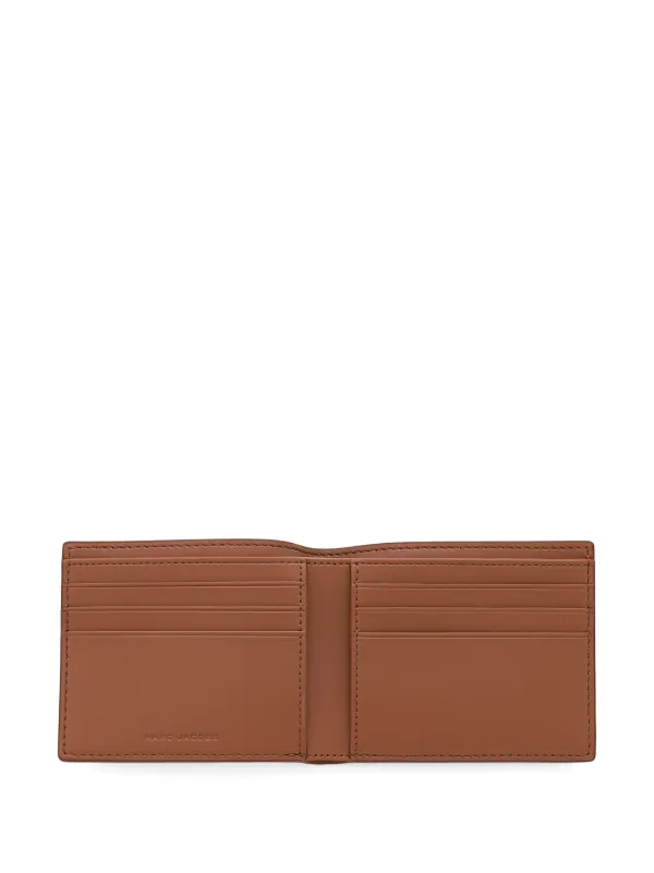 【関税&送料込】Marc Jacobs Camel Leather Wallet Marc Jacobs The J Marc Leather Mini Compact Wallet Camel