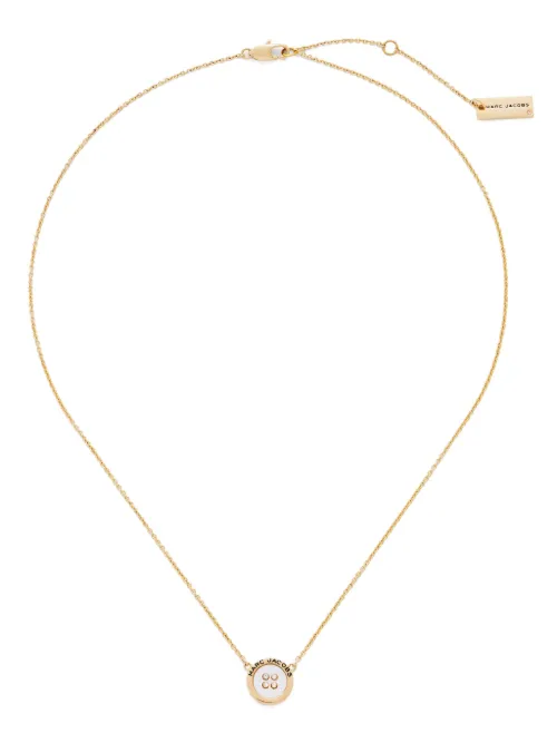 Marc Jacobs collier Button Mop - Or - Marc Jacobs - Modalova