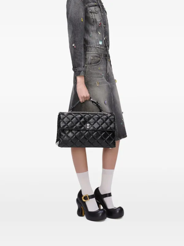 MARC JACOBS(マークジェイコブス) ハンドバッグ美品 - 黒
