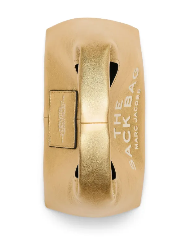 Marc Jacobs The Mini Sack Bag | Gold | FARFETCH