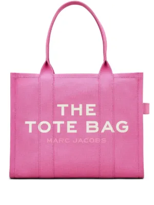 Marc Jacobs ザ ラージ ジャカード トートバッグ | ピンク | FARFETCH JP