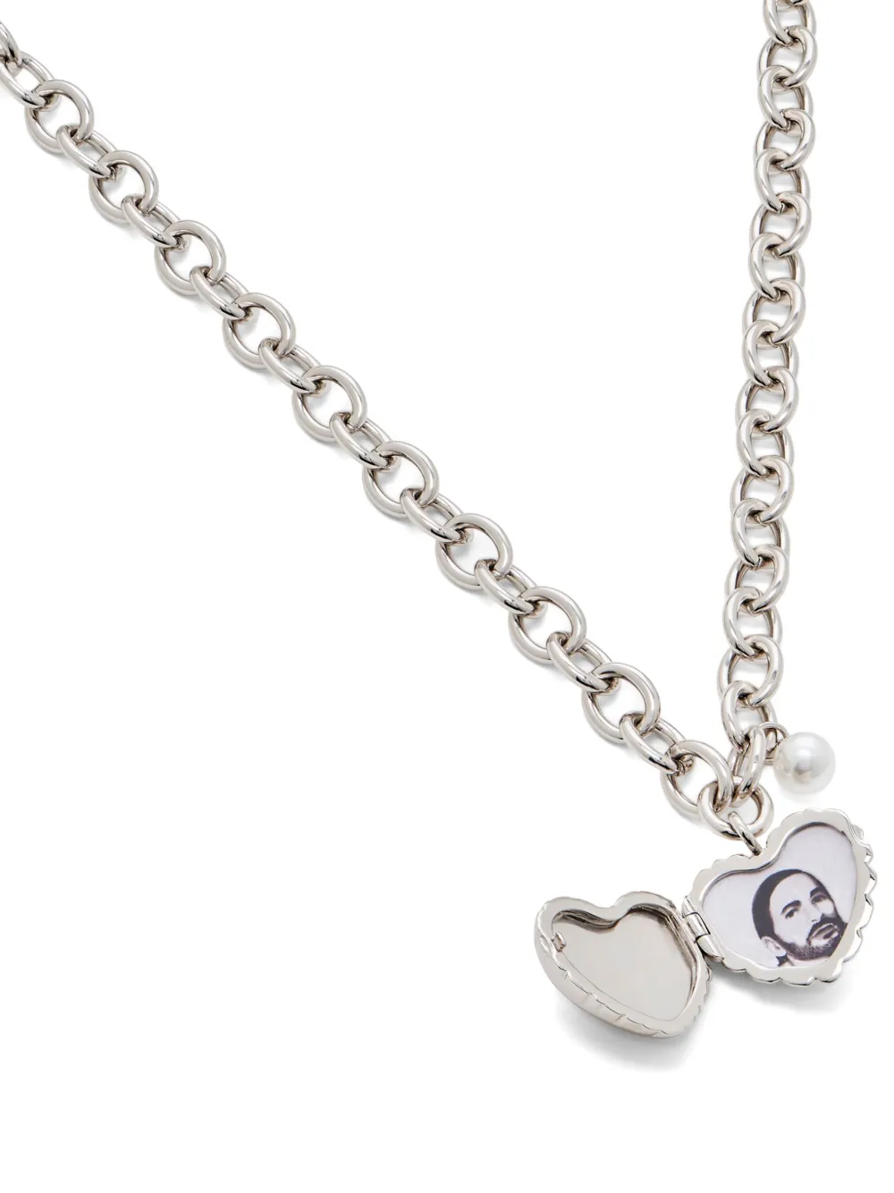 Marc Jacobs Balloon Heart necklace | Silver | Image 1