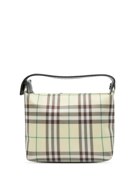 Burberry Pre-Owned bolsa de mano Mini House Check Coated Canvas 2000-2017
