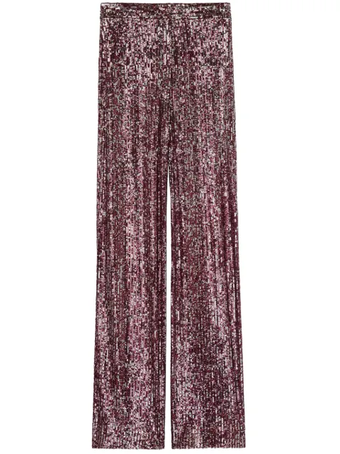 St. John pantalones bordados con lentejuelas