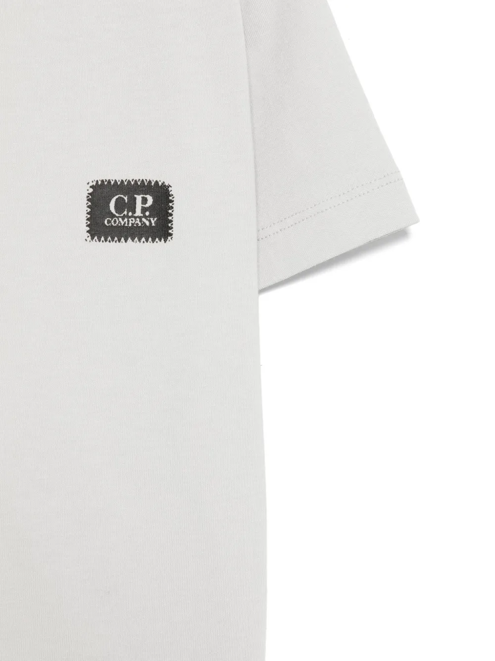 C.P. Company Kids T-shirt met logoprint Grijs