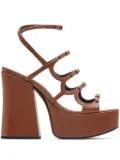 Marc Jacobs Kiki platform sandals - Brown