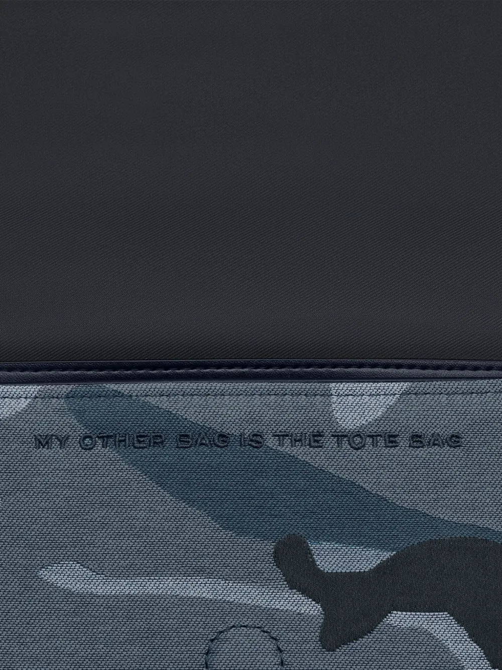 Marc Jacobs The Camo kleine tas met jacquard Blauw