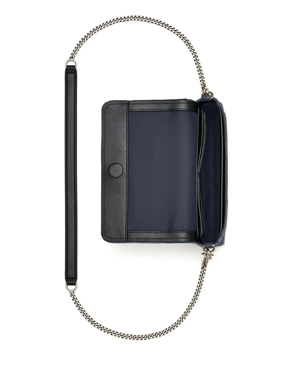 Marc Jacobs The Camo kleine tas met jacquard Blauw