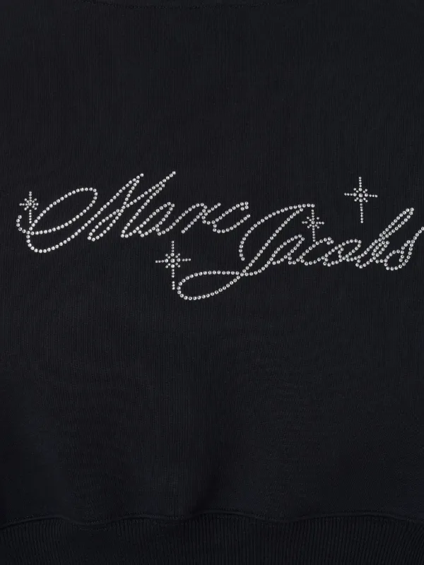 Marc Jacobs logo-embellished Hoodie | Black | FARFETCH