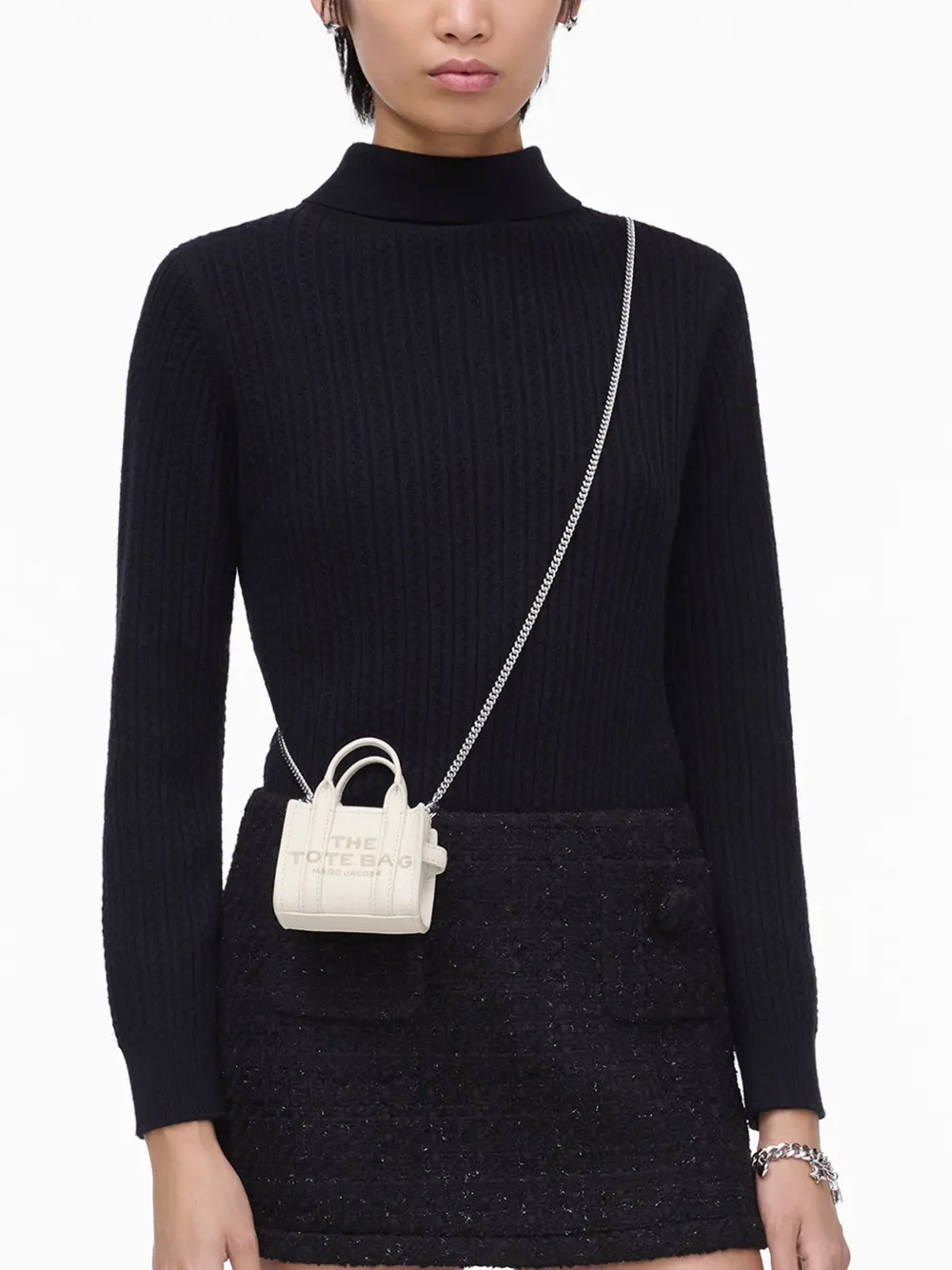 MARC JACOBS THE NANO TOTE CROSS BODY BAG