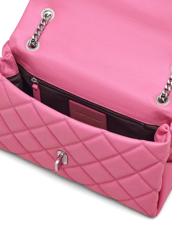 Marc Jacobs The Quilted Dual Convertible Shoulder Bag | Pink