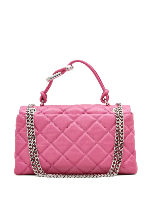 Marc Jacobs The Quilted Dual Convertible Shoulder Bag | Pink