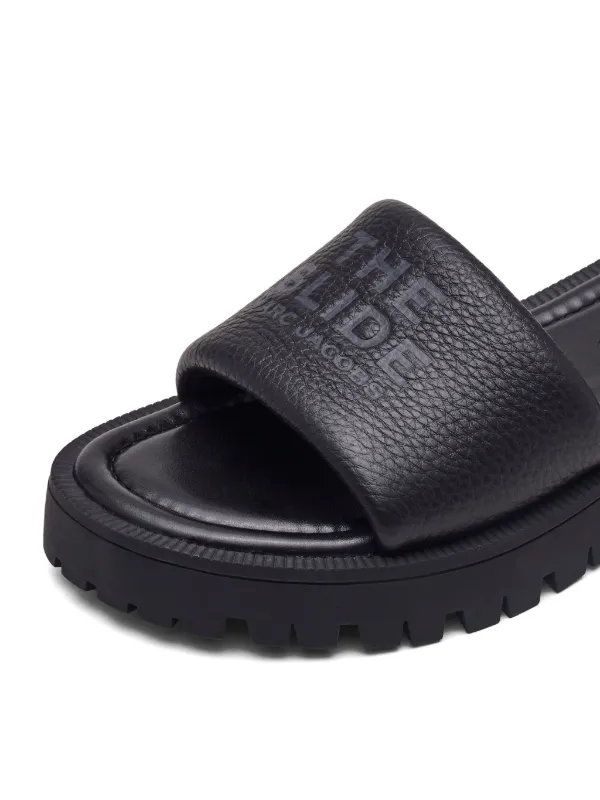Marc Jacobs The Lug Sole Slide | Black | FARFETCH