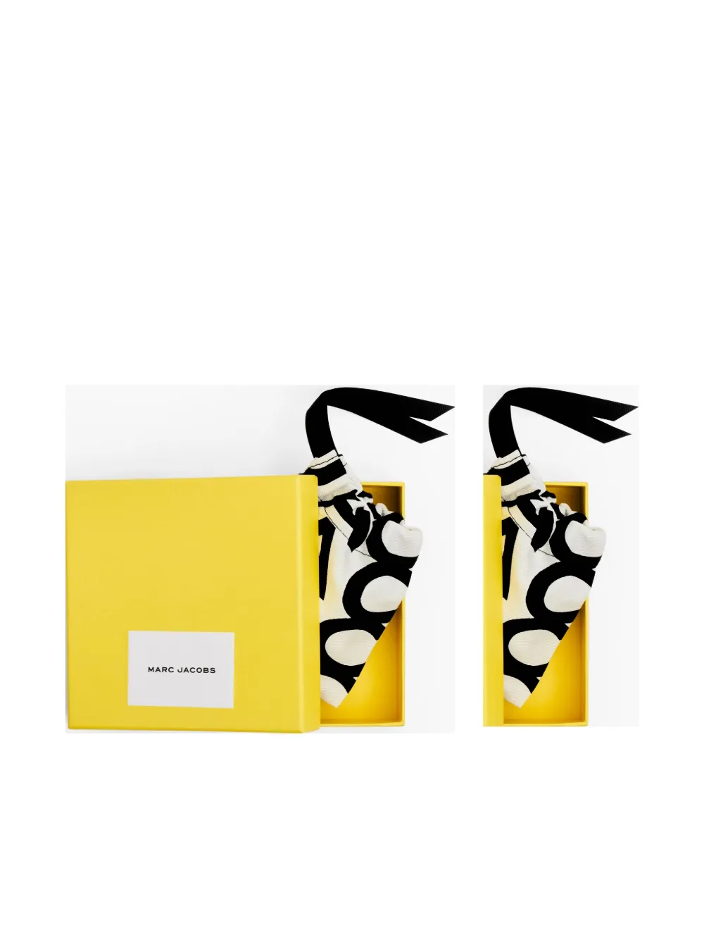 Marc Jacobs Silver  Black Earrings In Silver