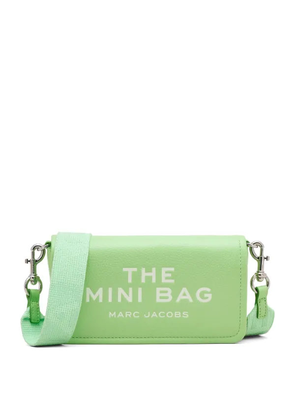 Marc Jacob’s Mint Green Leather Backpack Marc Jacobs Mini Grind Mint Green Pebbled Leather Crossbody  main image 4