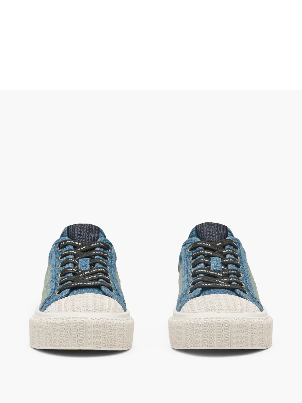 Marc Jacobs Denim Sneakers In Blue