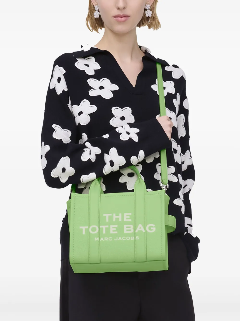 Marc Jacobs The Small Tote shopper Groen
