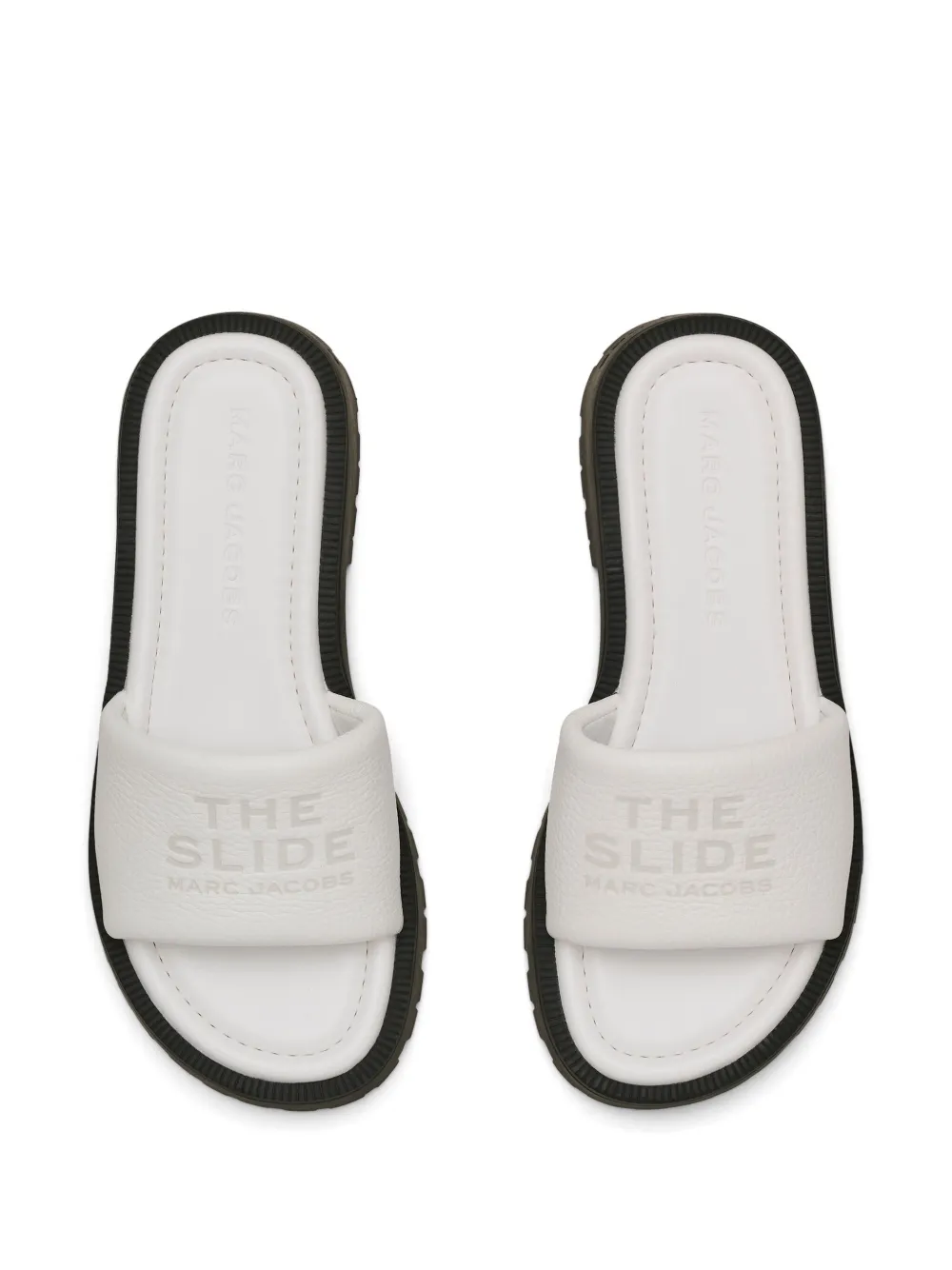 Marc Jacobs The Lug Sole slide White