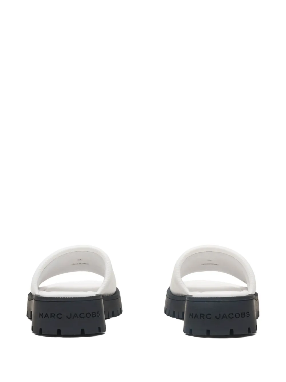 Marc Jacobs The Lug Sole slide White