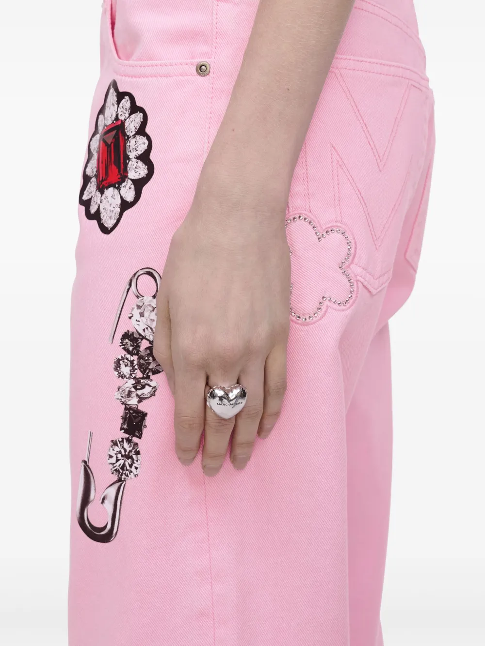 Marc Jacobs anillo con dije de corazón | Image 2