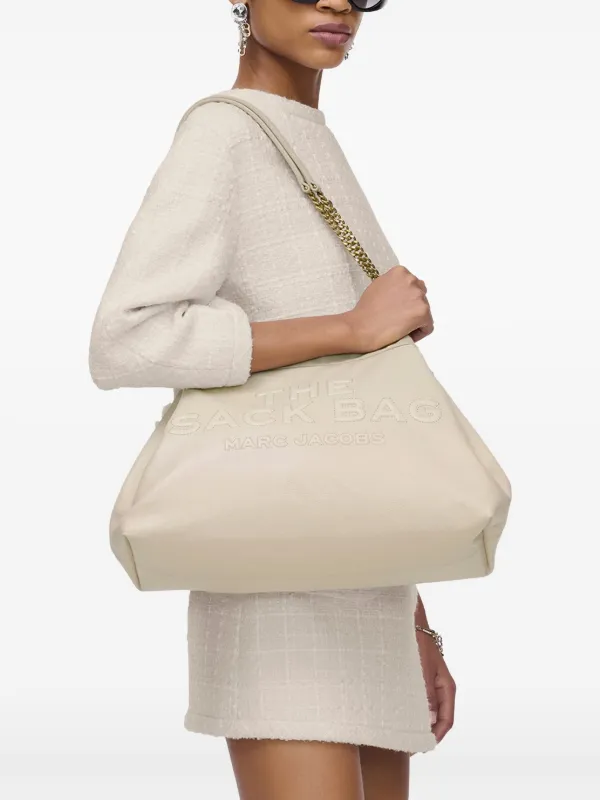 Marc Jacobs The Large Chain Sack Bag, Black: Handbags